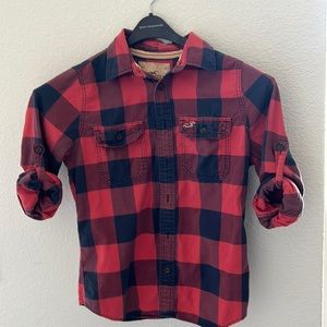Hollister button down seize Medium